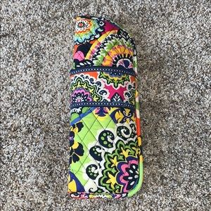Vera Bradley curling and flat iron holder